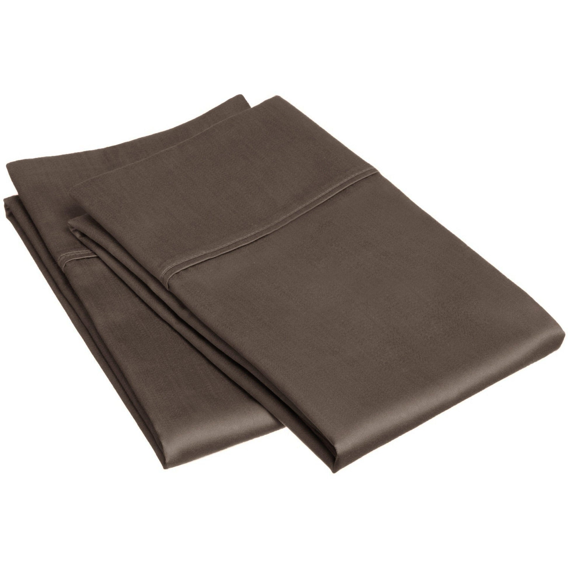 400-Thread Count 100% Egyptian Cotton Elegant Solid Pillowcase Set FredCo
