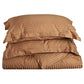 400-Thread Count 100% Egyptian Cotton Elegant Stripes Duvet Cover Set FredCo