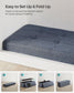 43'' Folding Storage Ottoman Bench FredCo