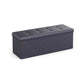 43 Inches Folding Storage Ottoman Bench FredCo