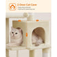 44.1-Inch Cat Tree Beige FredCo