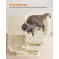 44.1-Inch Cat Tree Beige FredCo