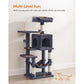 44.1-Inch Cat Tree Smoky Gray FredCo