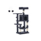 44.1-Inch Cat Tree Smoky Gray FredCo