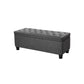 46.5‘’ Dark Gray Ottoman FredCo