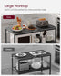 47.2 Inches Kitchen Shelf with Large Worktop FredCo