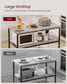 47.2'' Kitchen Island with 3 Shelves FredCo