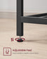 47.2'' Kitchen Island with 3 Shelves FredCo