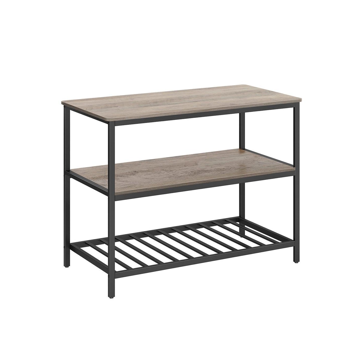 47.2'' Kitchen Island with 3 Shelves FredCo