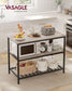 47.2'' Kitchen Island with 3 Shelves FredCo