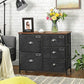 5 Drawers Wide Dresser FredCo