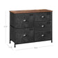 5 Drawers Wide Dresser FredCo