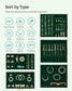 5-Layer Jewelry Box Forest Green FredCo