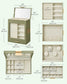 5-Layer Jewelry Box Laurel Green FredCo