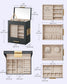 5-Layer Jewelry Organizer Gray FredCo
