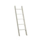 5-Tier Blanket Ladder Shelf Vintage White FredCo
