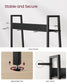 5-Tier Bookshelf Ebony Black and Ink Black FredCo