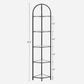 5-Tier Corner Bookshelf FredCo