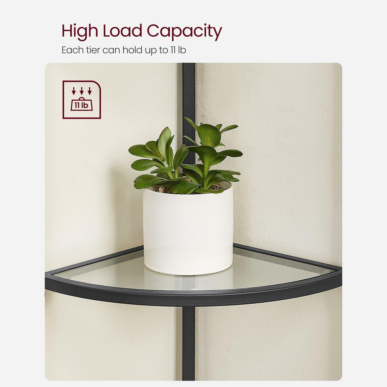 5-Tier Corner Bookshelf FredCo