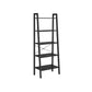 5-Tier Ladder Shelf with Steel Frame FredCo