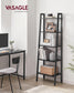 5-Tier Ladder Shelf with Steel Frame FredCo
