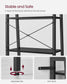 5-Tier Ladder Shelf with Steel Frame FredCo