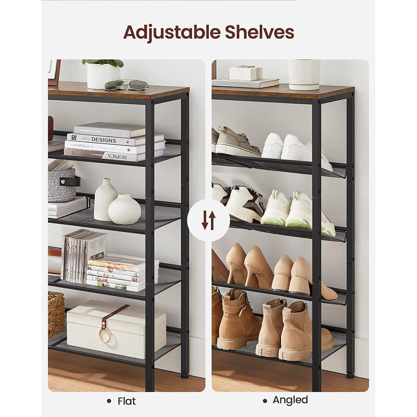 5-Tier Shoe Rack FredCo