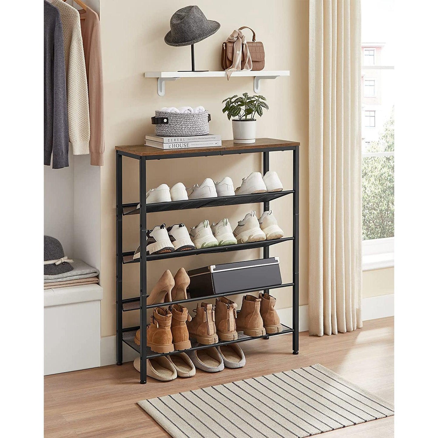 5-Tier Shoe Rack FredCo