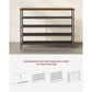 5-Tier Shoe Rack with 4 Fabric Shelves FredCo