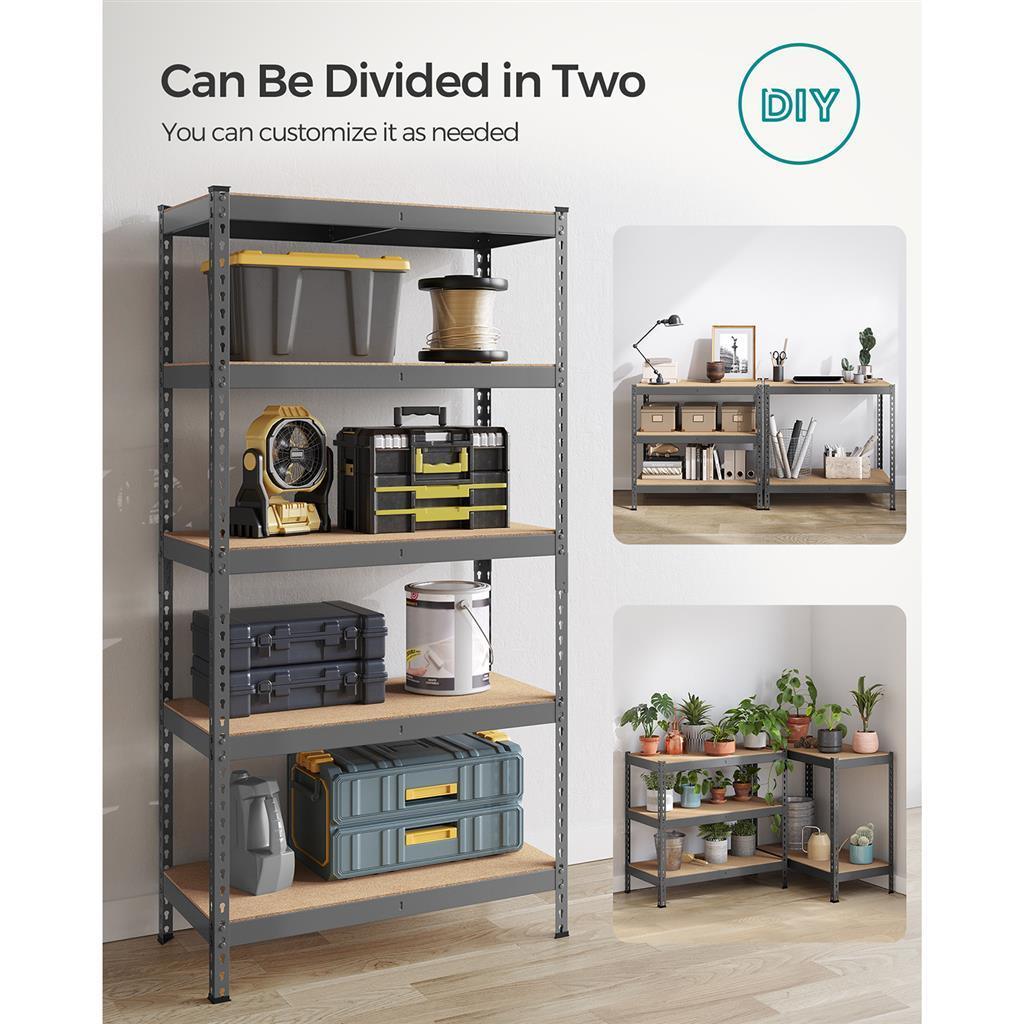 5-Tier Storage Garage Storage Shelf FredCo