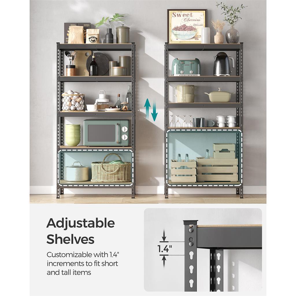 5-Tier Storage Garage Storage Shelf FredCo