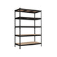 5-Tier Storage Shelves 23.6 x 47.2 x 70.9 Inches Black FredCo