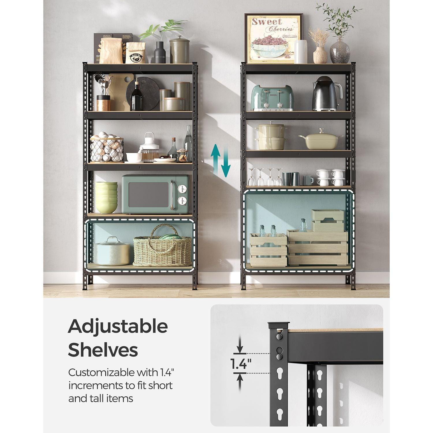 5-Tier Storage Shelves FredCo