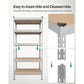 5-Tier Storage Shelves Silver FredCo