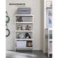 5-Tier Storage Shelves Silver FredCo