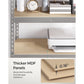 5-Tier Storage Shelves Silver FredCo