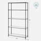 5-Tier Wire Shelving Unit FredCo