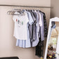 50 Pack Non-Slip Plastic Clothes Hangers FredCo