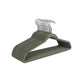 50 Pack Non-Slip Plastic Clothes Hangers FredCo