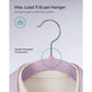 50-Pack Velvet Hangers Light Purple FredCo