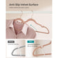 50-Pack Velvet Hangers Pink FredCo