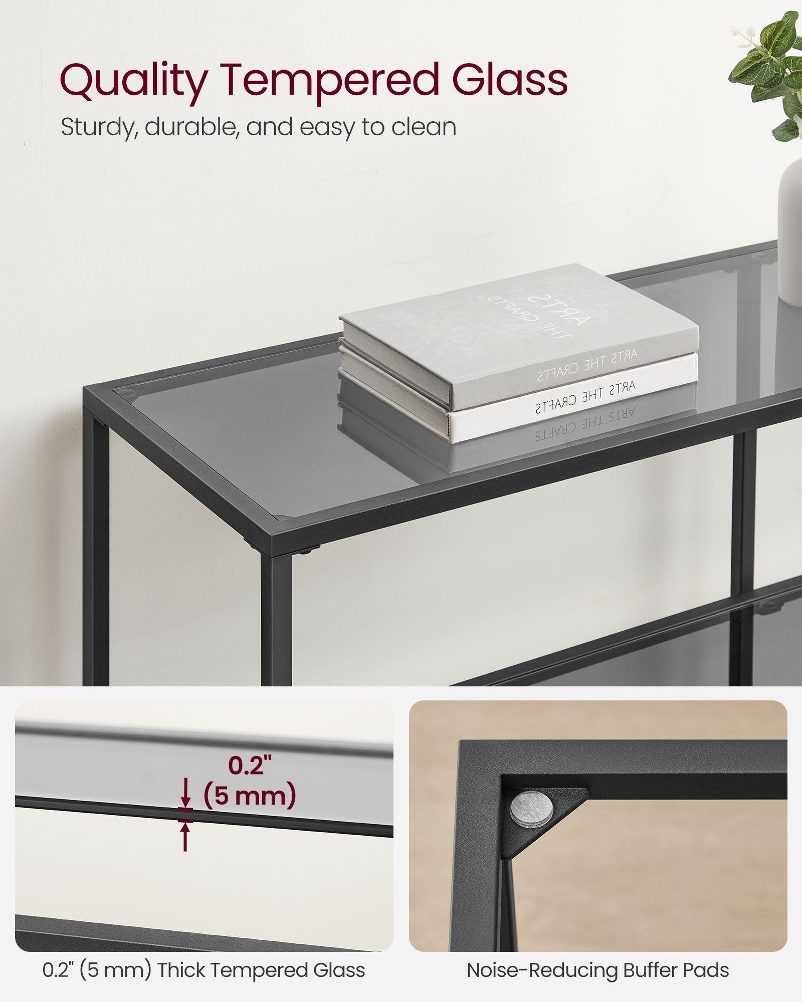 51.2'' Console Table with 3 Shelves FredCo
