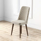 Premium Katie Mid-Century Modern Velvet Dining Chair Set - Elegant Design, Durable Velvet, Solid Wood Frame for Home Kitchen FredCo