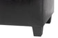 Baxton Studio Manchester Black Ottoman
