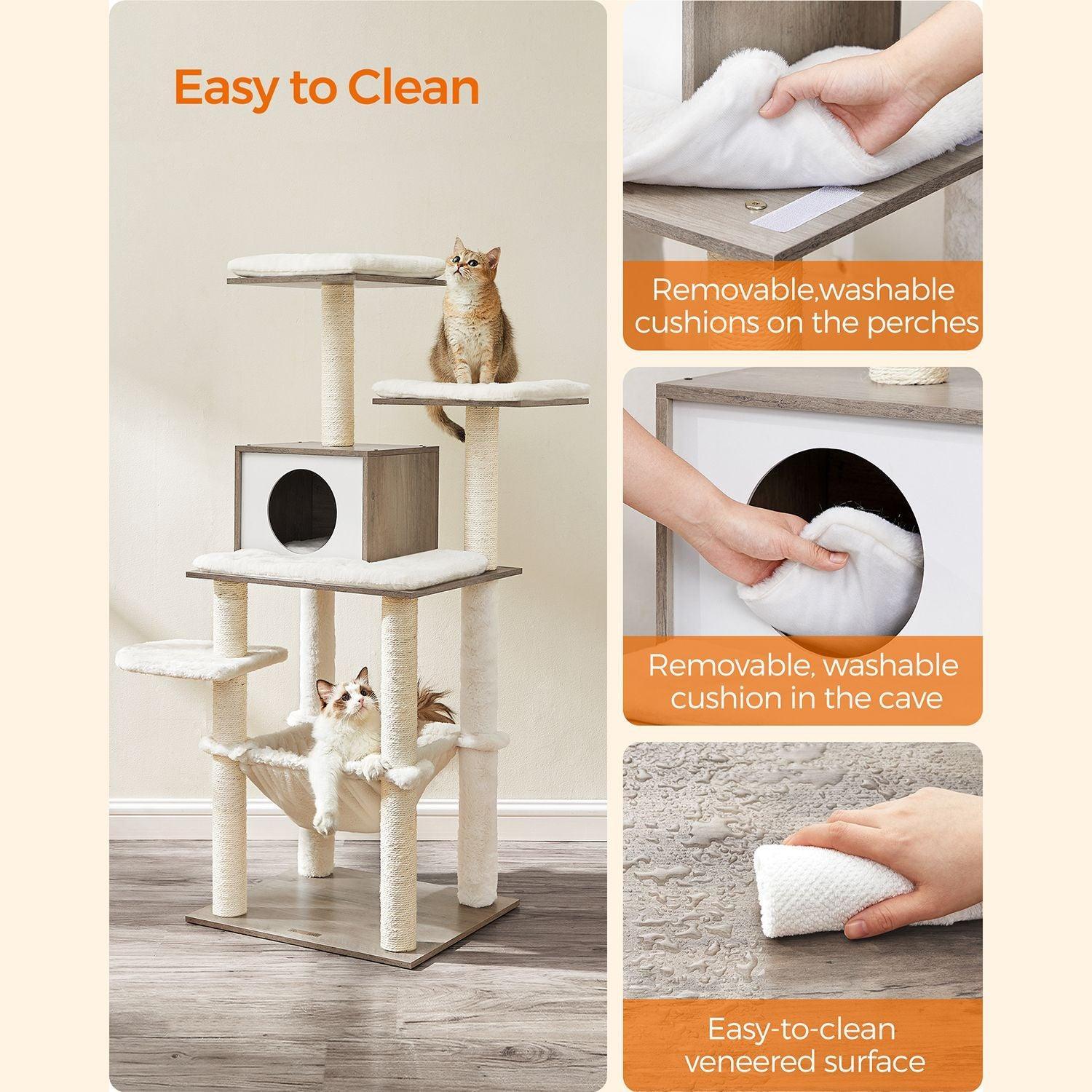 54.3-Inch Multi-Level Cat Tree FredCo