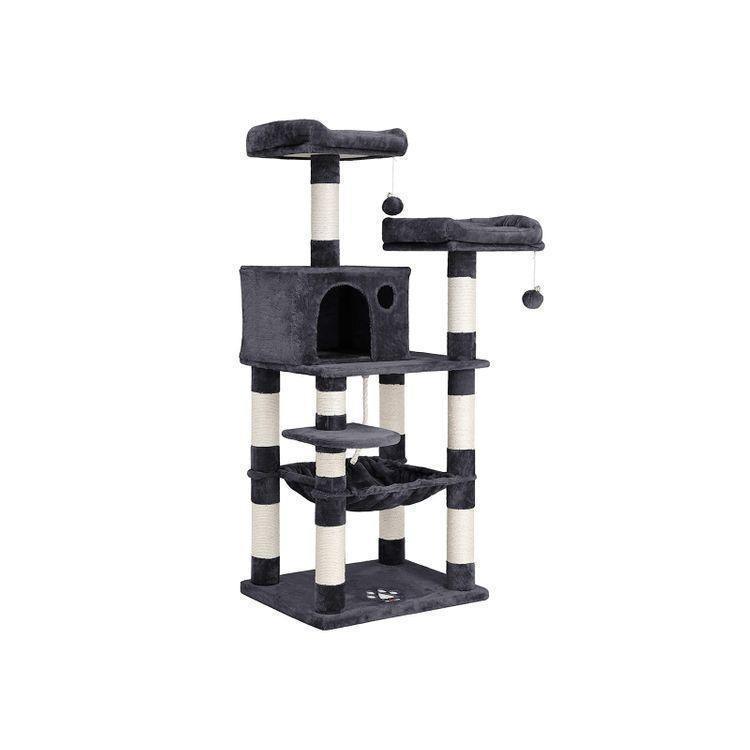 56.3 inches Cat Tree Gray FredCo