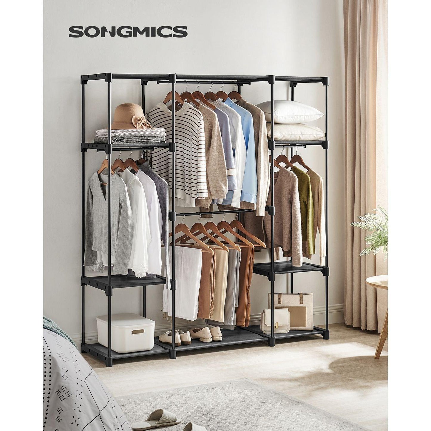 59.5-Inch Clothes Rack FredCo