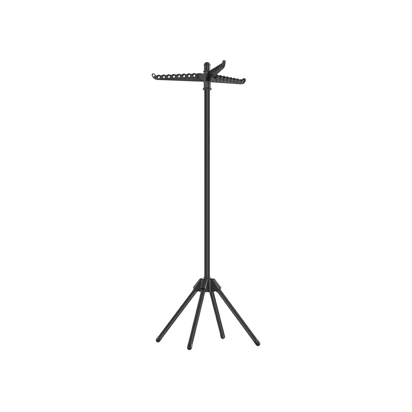 59-Inch Clothes Drying Rack Black FredCo