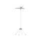 59-Inch Clothes Drying Rack Gray and White FredCo