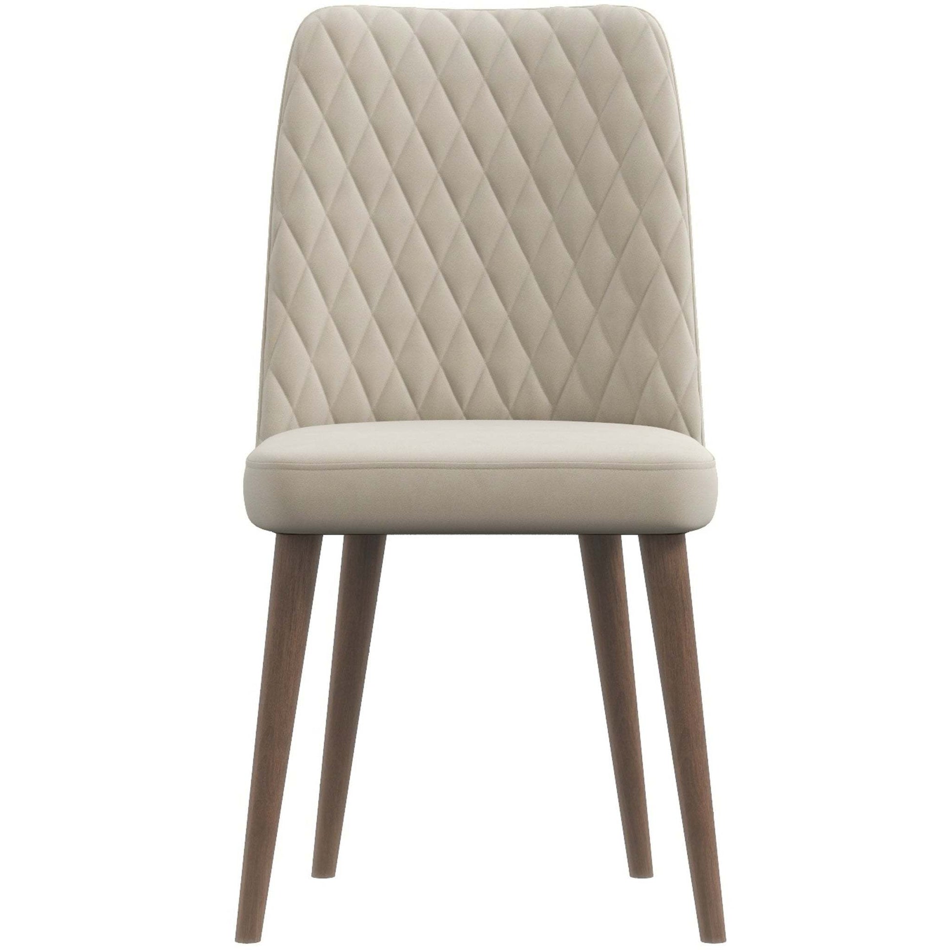 Premium Katie Mid-Century Modern Velvet Dining Chair Set - Elegant Design, Durable Velvet, Solid Wood Frame for Home Kitchen FredCo